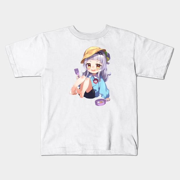 Murasaki Shion Hololive Kids T-Shirt by Soonymarwick